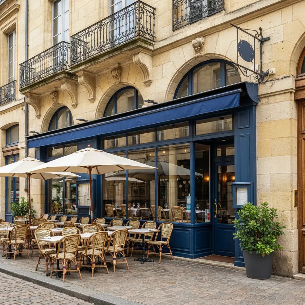 Restaurant 110m² à Bordeaux : terrasse - licence IV - Image 1