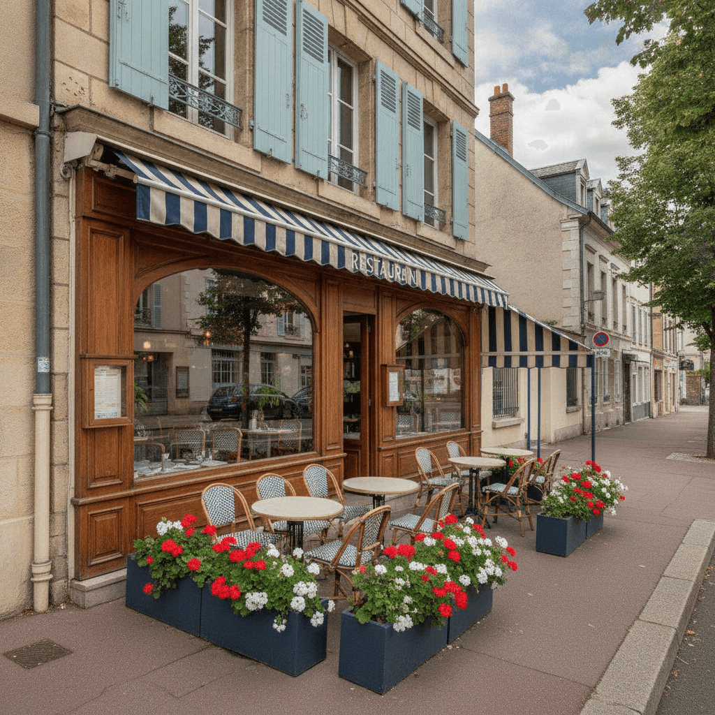 Restaurant 249m² à Marly : terrasse - licence IV