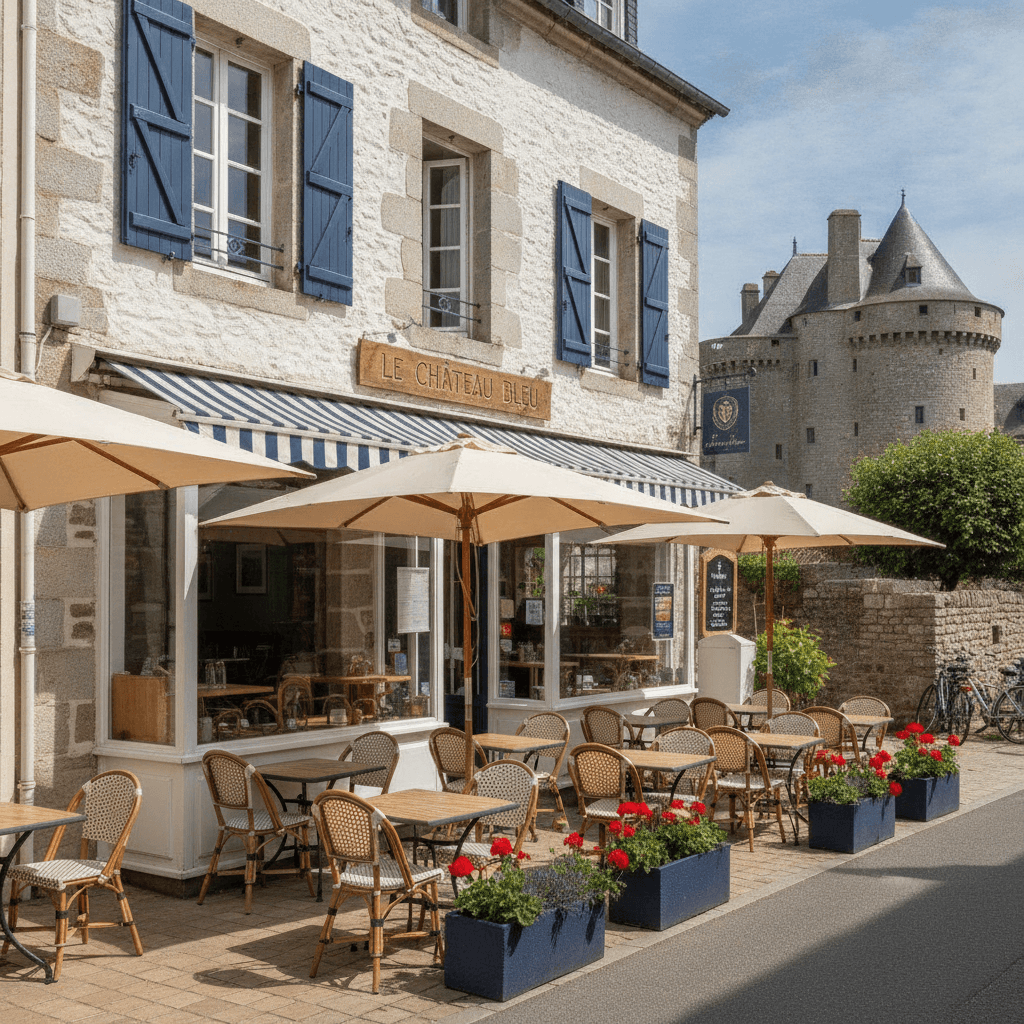 Restaurant 120m² à Noirmoutier-en-l'Île : terrasse - extraction - Image 1