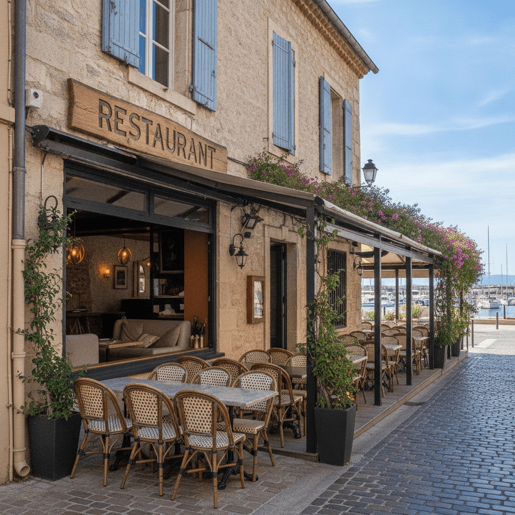 Restaurant 200m² à Argelès-Sur-Mer : terrasse - licence IV