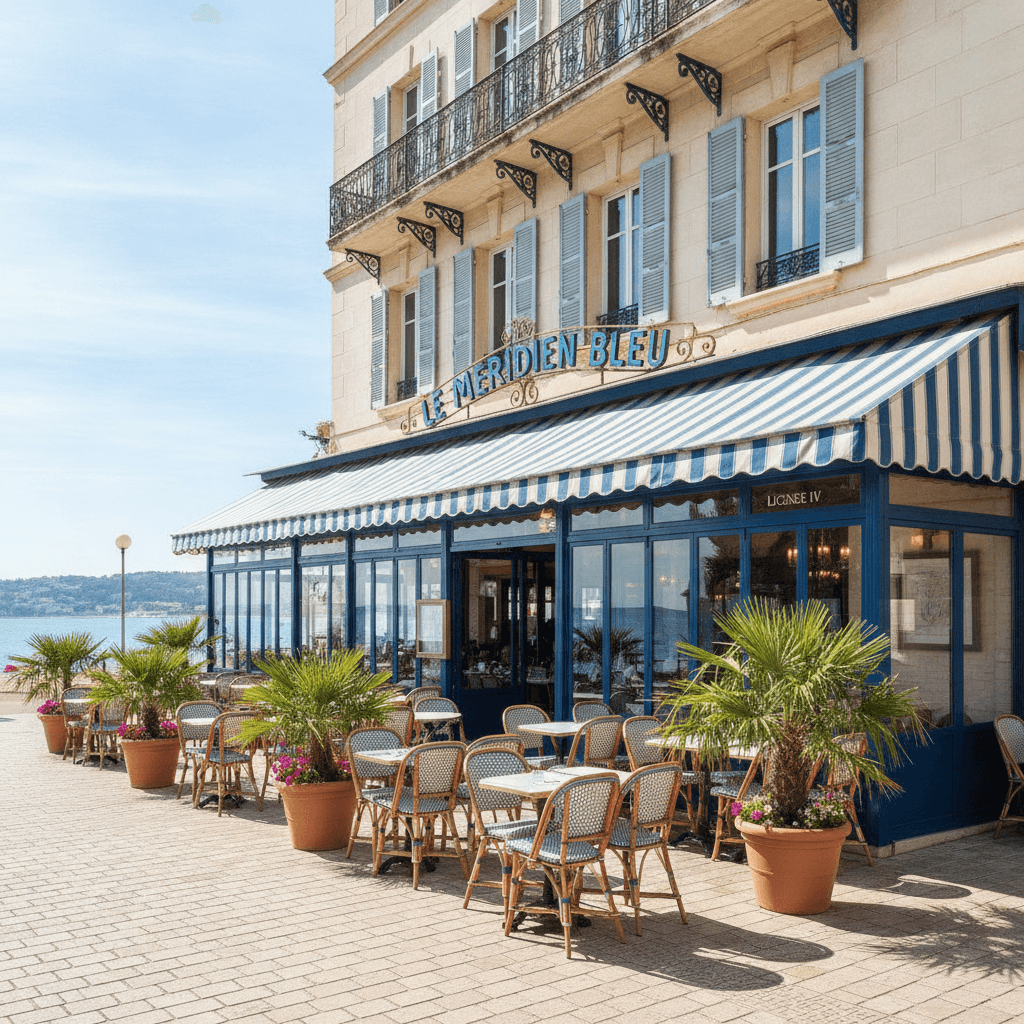 Restaurant à Nice : terrasse - licence IV - Image 1
