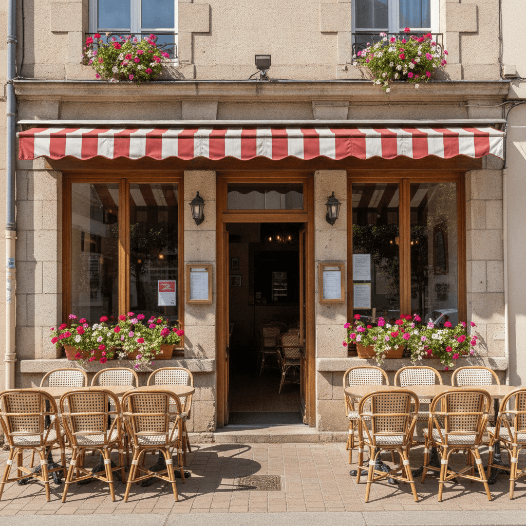 Restaurant à La Roche-Sur-Yon : terrasse - licence IV