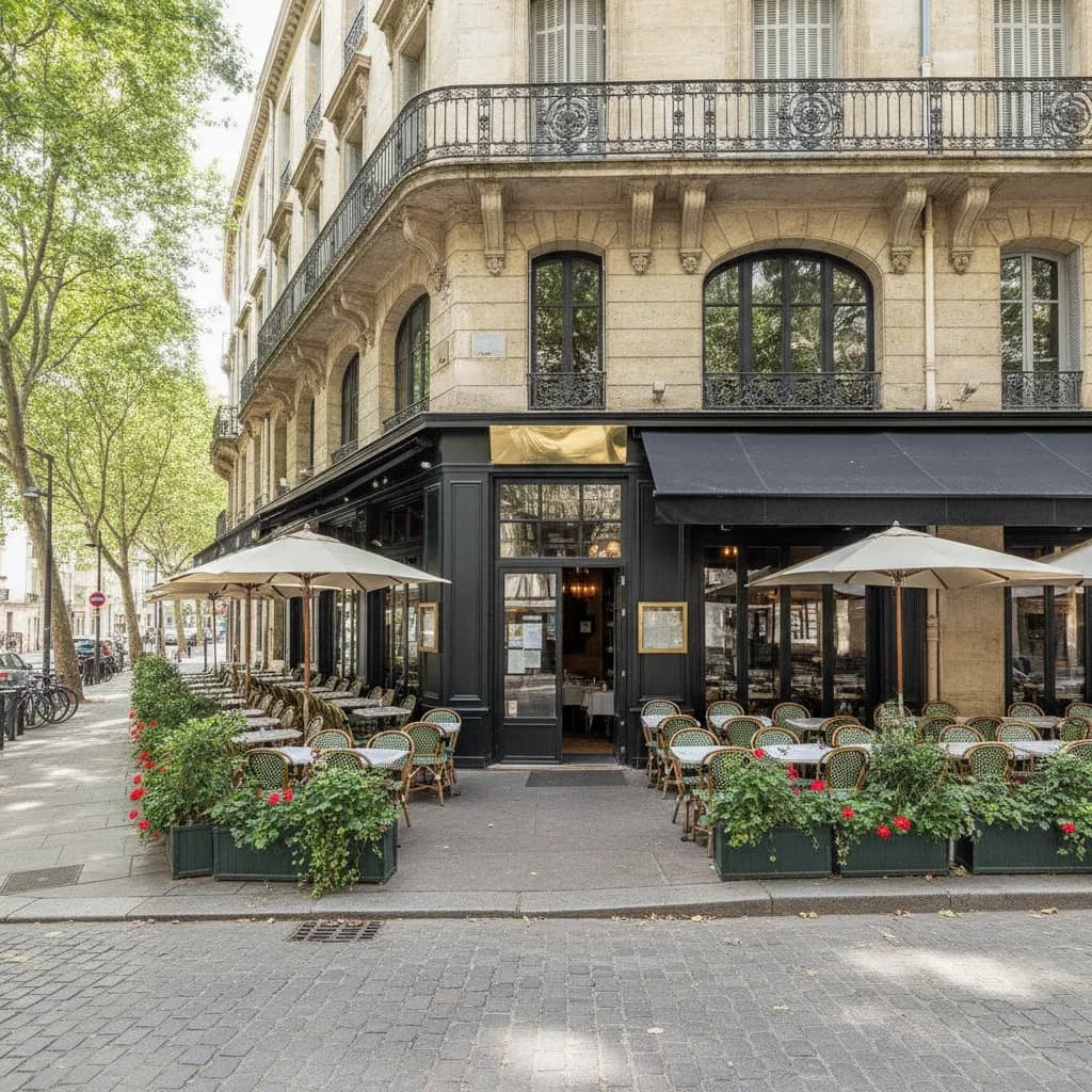 Restaurant 510m² à Montpellier : terrasse - cuisine équipée - Image 1