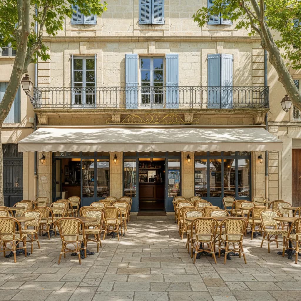 Bar-brasserie à Montpellier : terrasse - Image 1