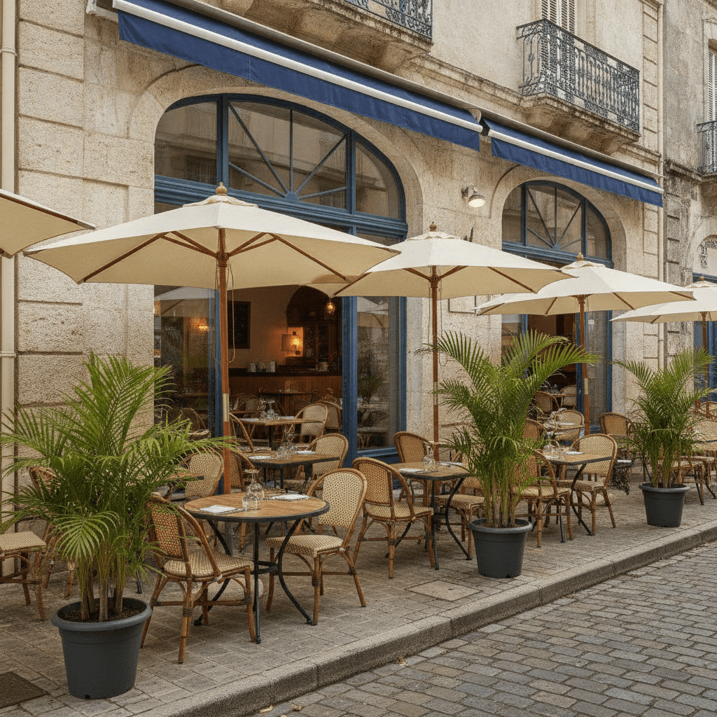 Restaurant 86m² à Saint-François : terrasse - licence IV - Image 1