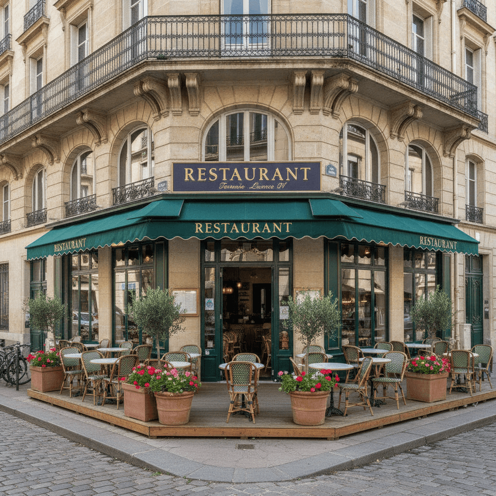 Restaurant 150m² à Villeurbanne : terrasse - licence IV