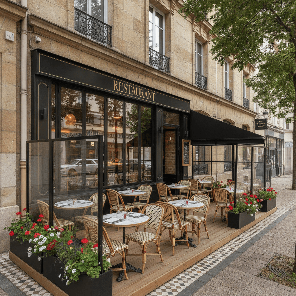 Restaurant 107m² à Mitry-Mory : terrasse - licence IV