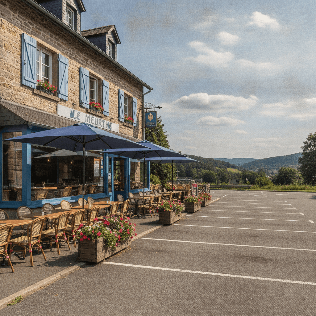 Restaurant 459m² à Saulcy-Sur-Meurthe : terrasse - licence IV - Image 1