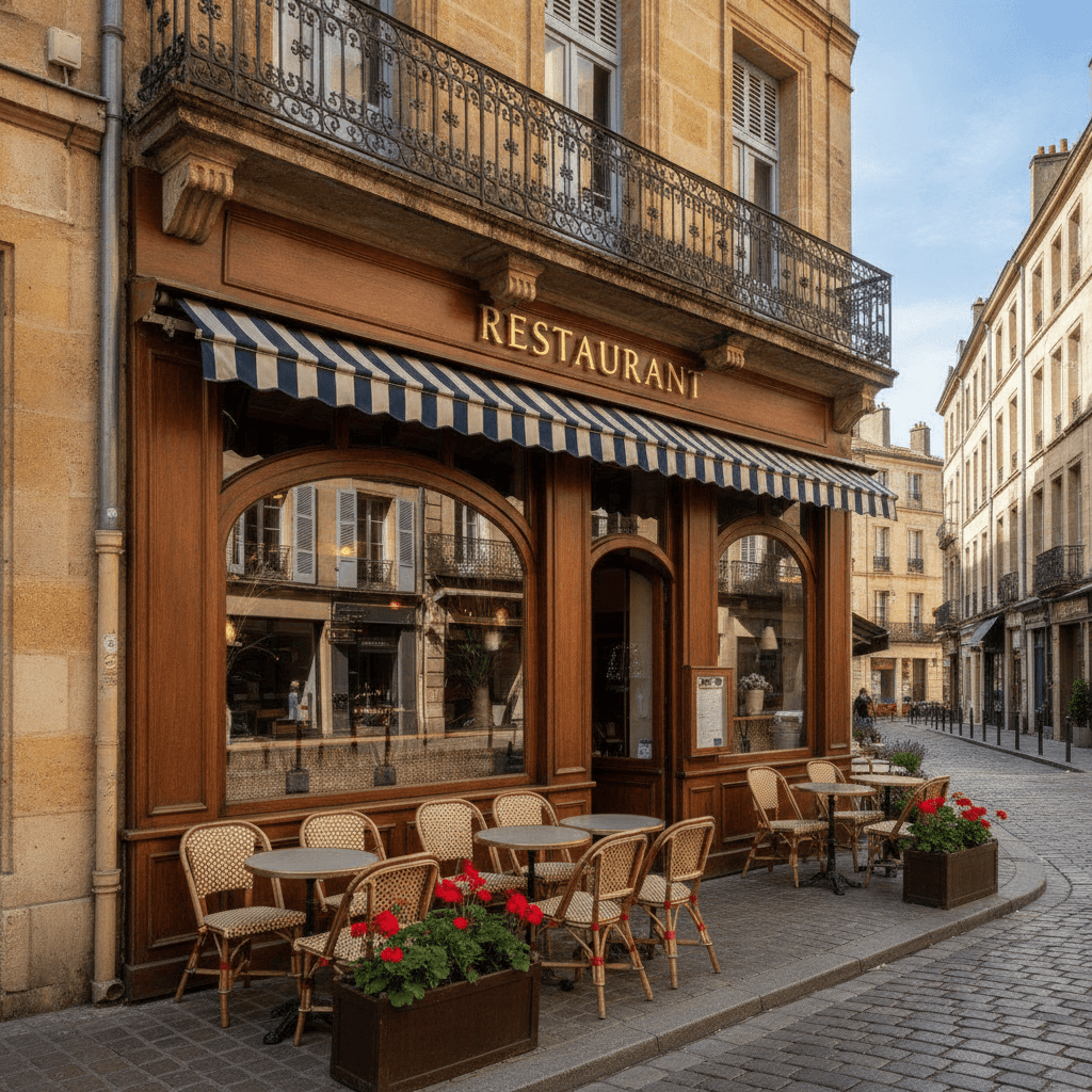 Restaurant 140m² à Bordeaux : terrasse - licence IV - Image 1