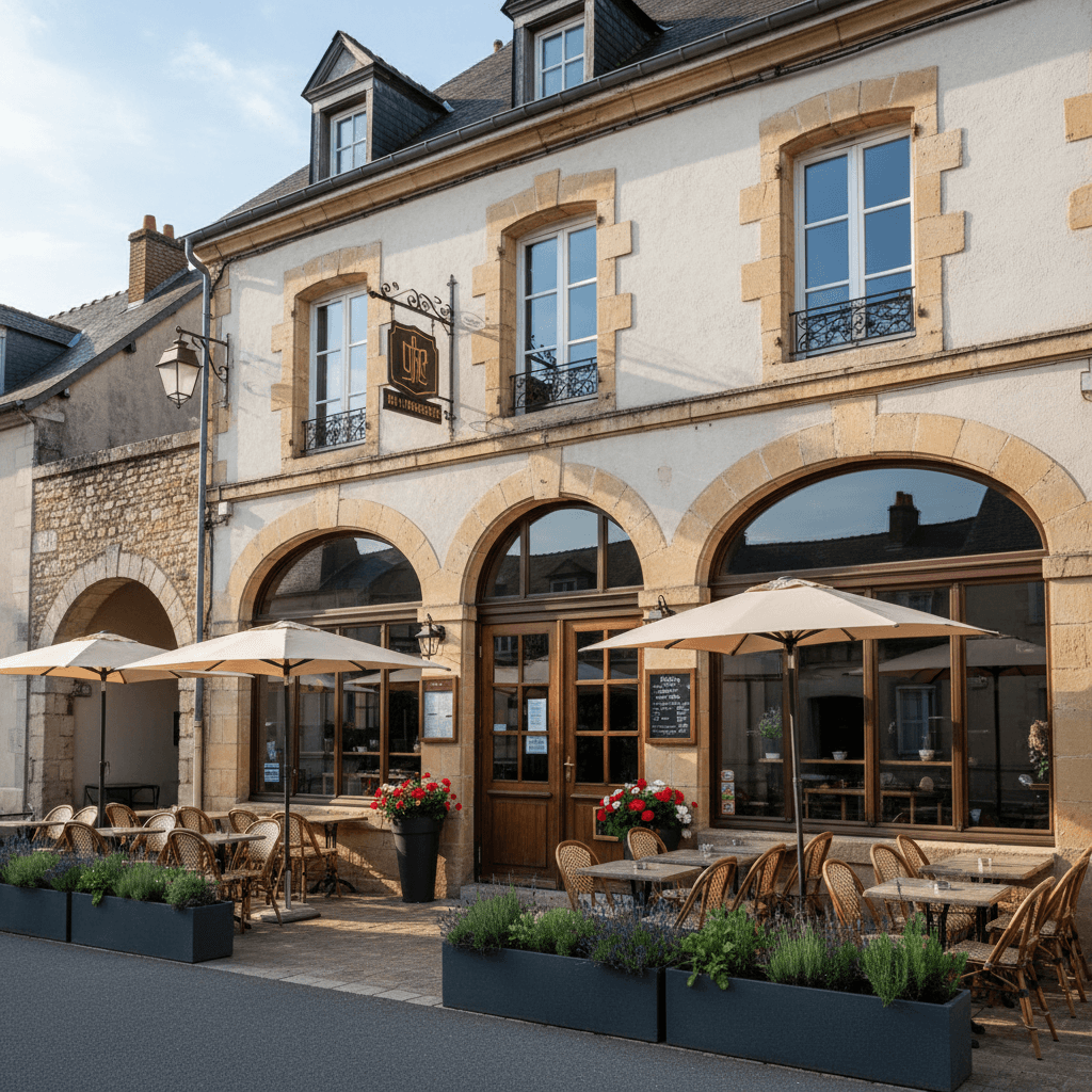 Bar-brasserie 120m² à Pouilly-En-Auxois : terrasse - licence IV - Image 1