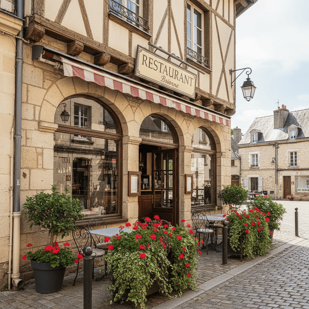 Restaurant 350m² à Brionne : terrasse - licence IV - Image 1