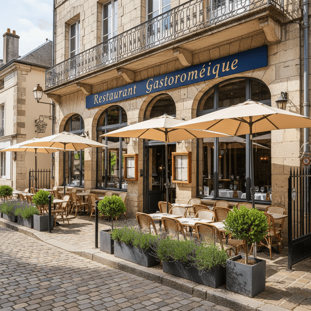 Restaurant 494m² à Aux Marais : terrasse - licence IV