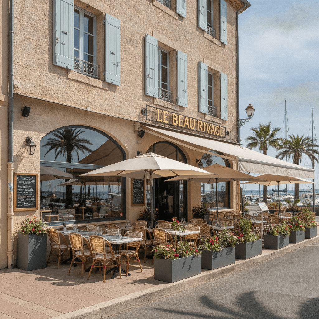 Restaurant 110m² à Fréjus : terrasse - licence IV - Image 1