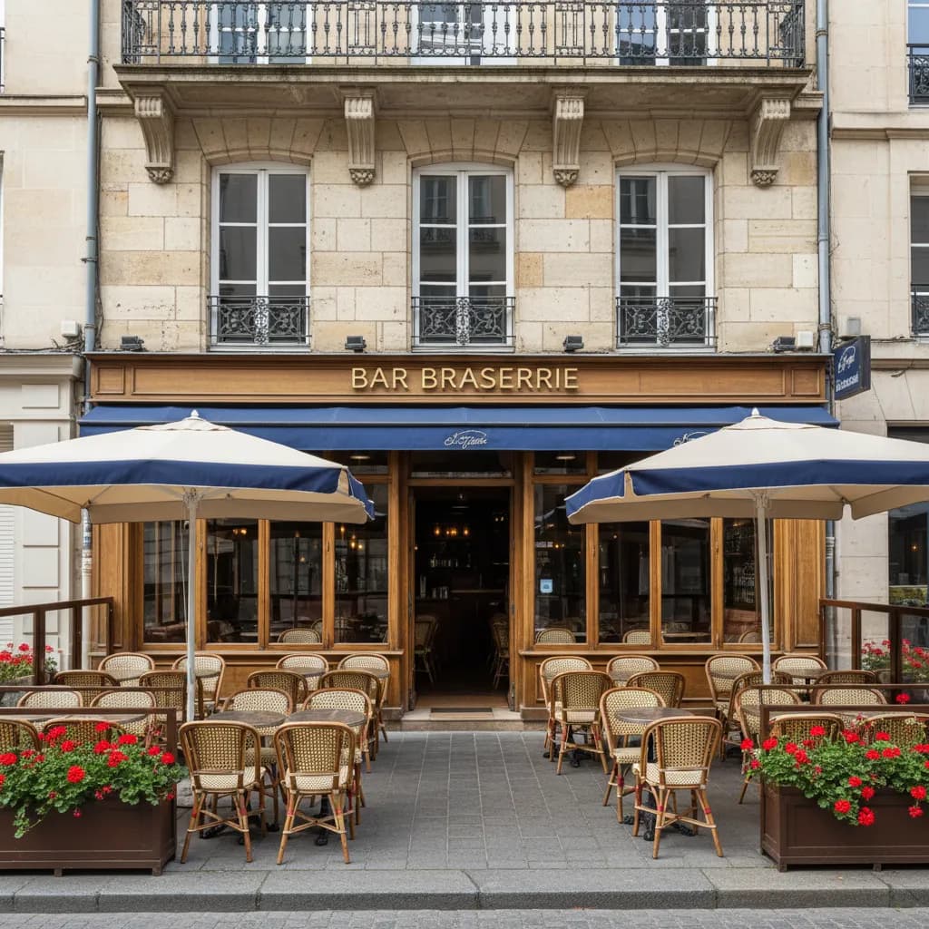 Bar-brasserie 50m² à Nantes : terrasse - licence IV - Image 1