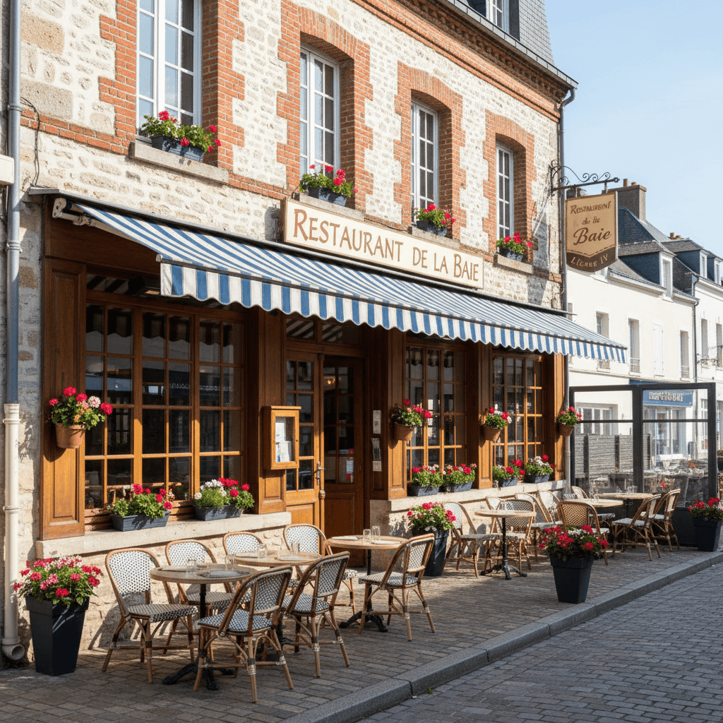 Restaurant à Saint-Valery-Sur-Somme : terrasse - licence IV - Image 1