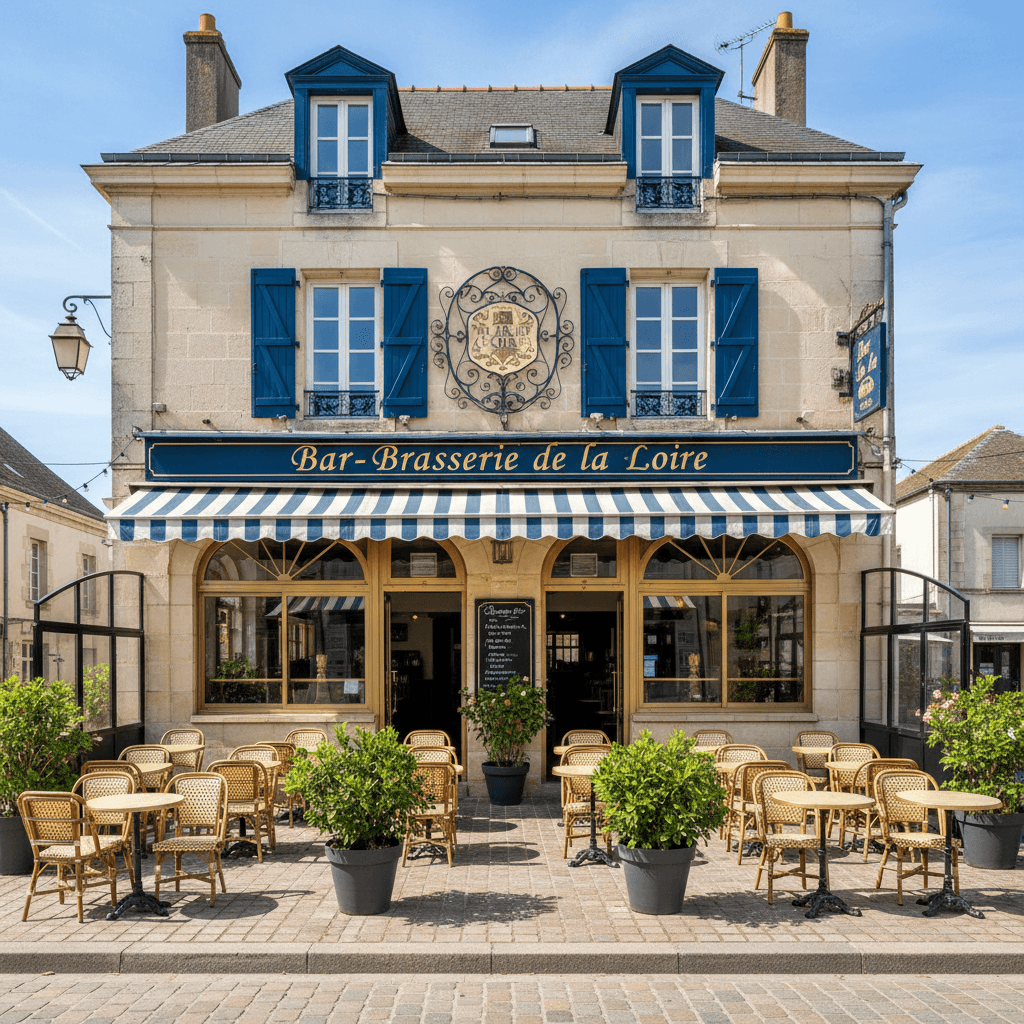 Bar-brasserie à Loiré : terrasse - licence IV - Image 1