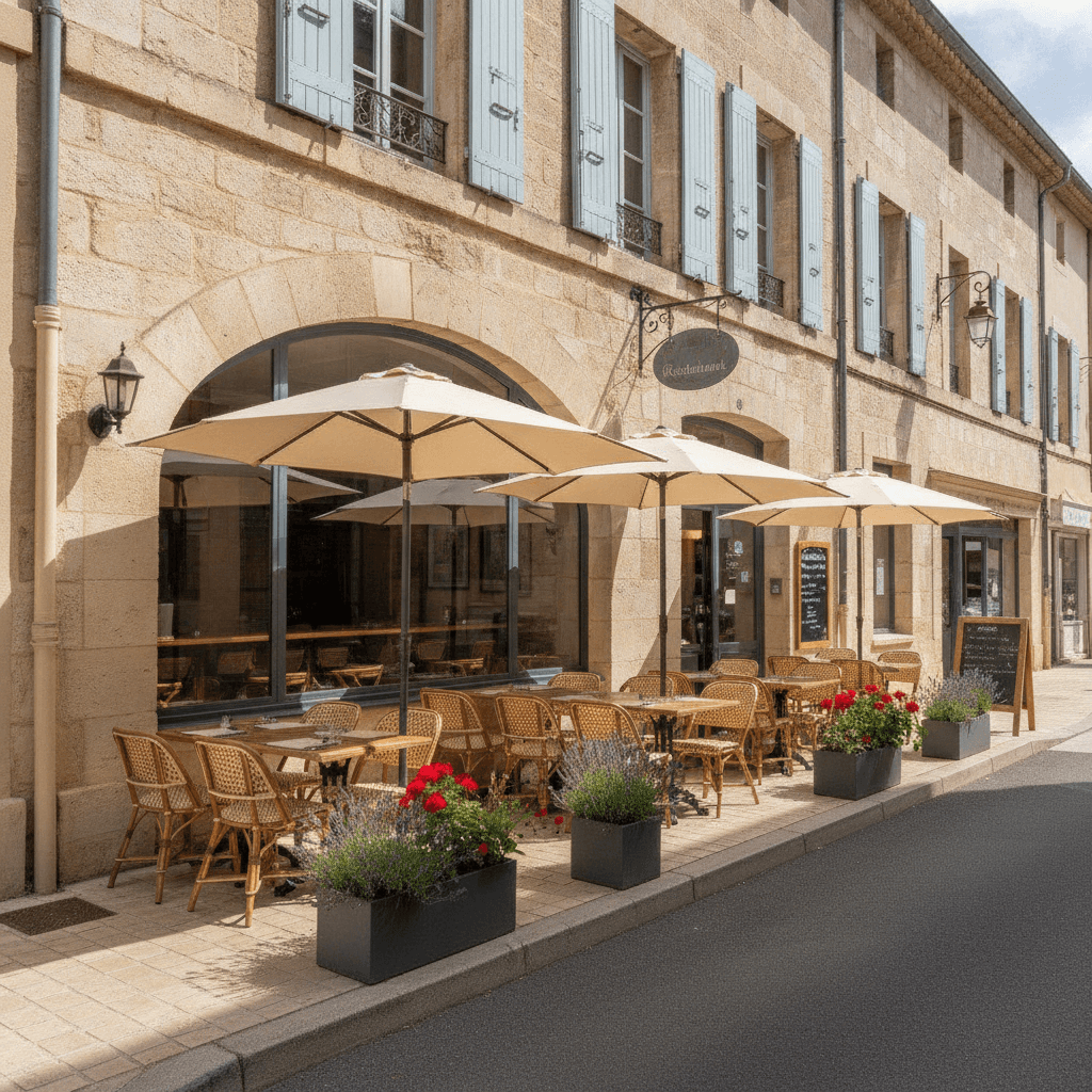 Restaurant 235m² à Nîmes : terrasse - licence IV - Image 1