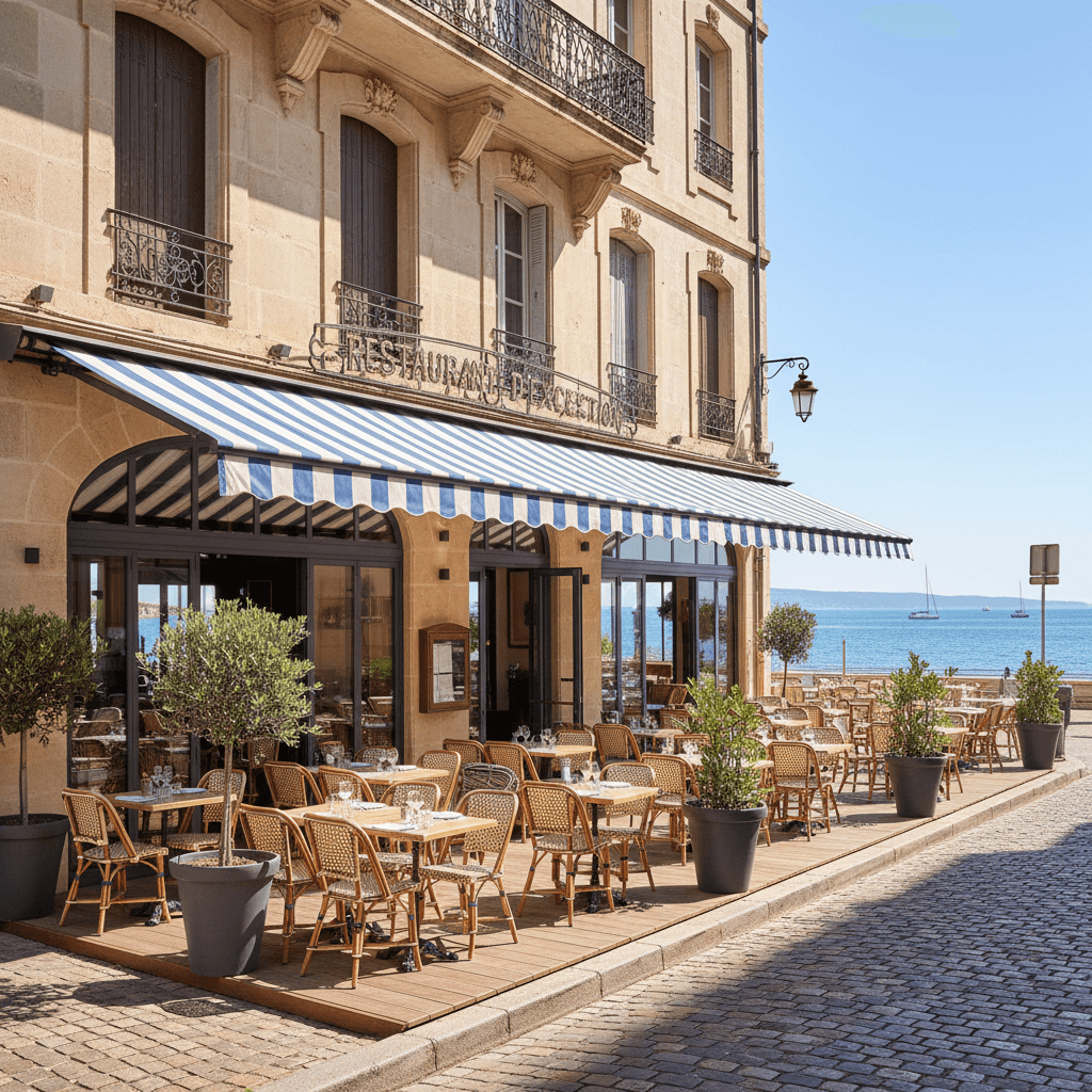 Restaurant 600m² à Fréjus : terrasse - licence IV - Image 1