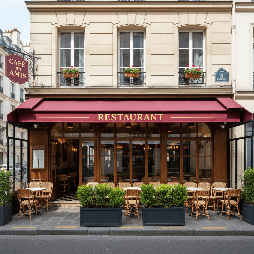 Restaurant clé en main à Paris - 120 m² avec terrasse - Image 1