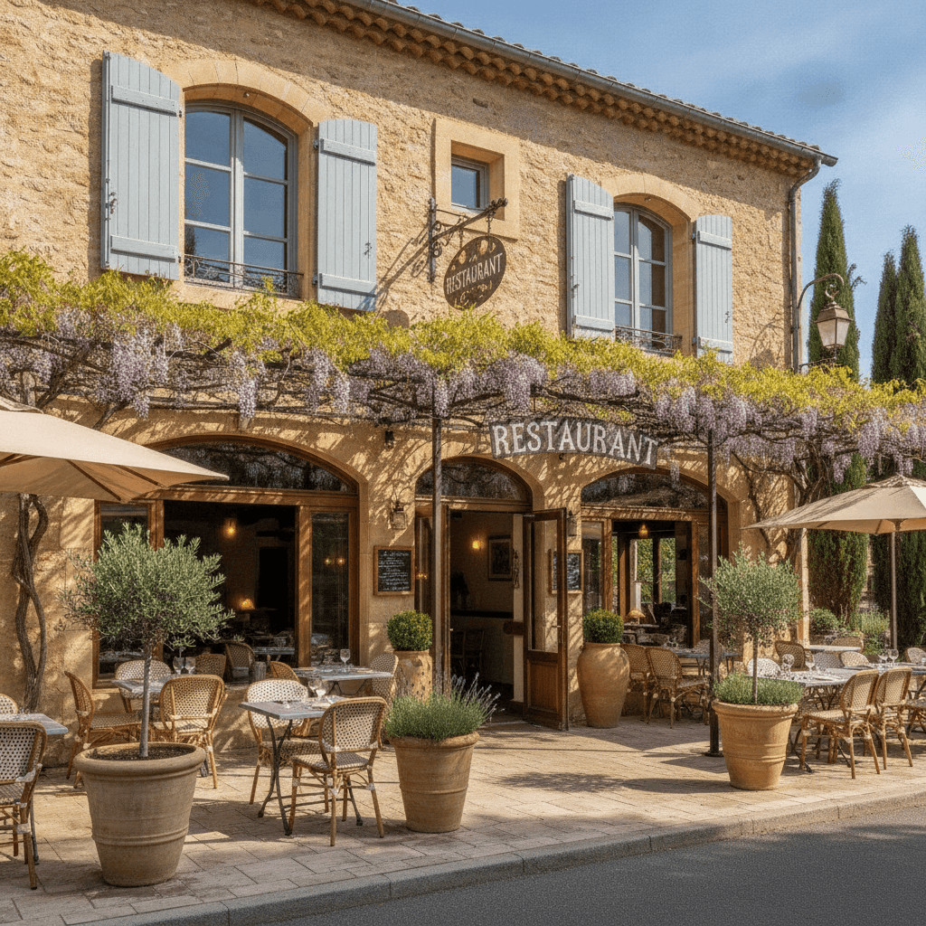 Restaurant 396m² à Pégomas : terrasse - licence IV