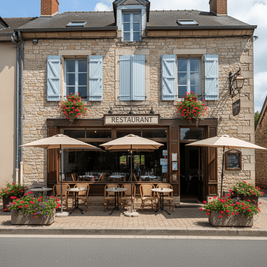 Restaurant 97m² à Cussy-Les-Forges : extraction - cuisine équipée - Image 1