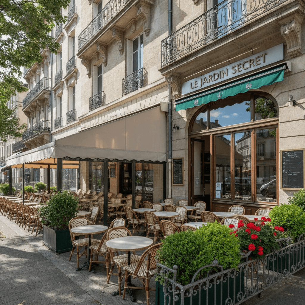 Restaurant 120m² à Nantes : terrasse - licence IV