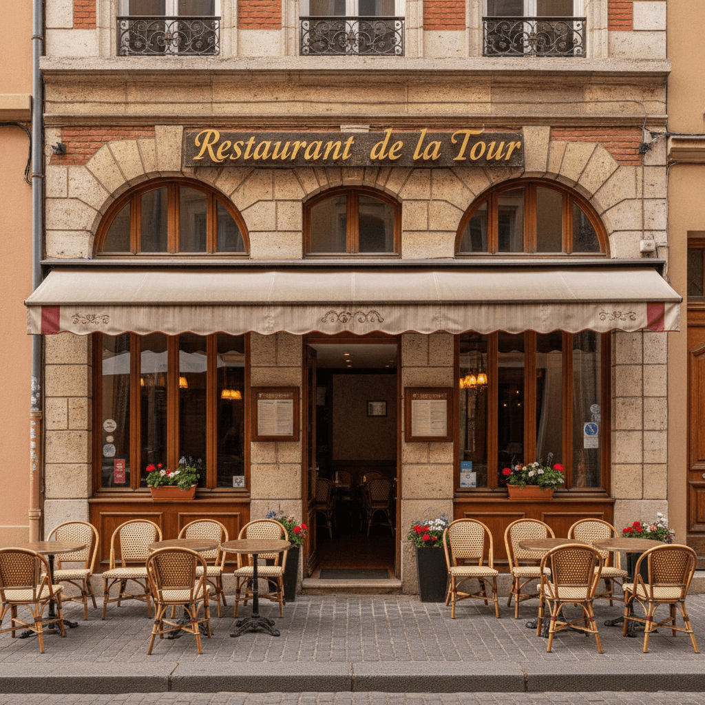 Restaurant 160m² à Lyon : terrasse - extraction