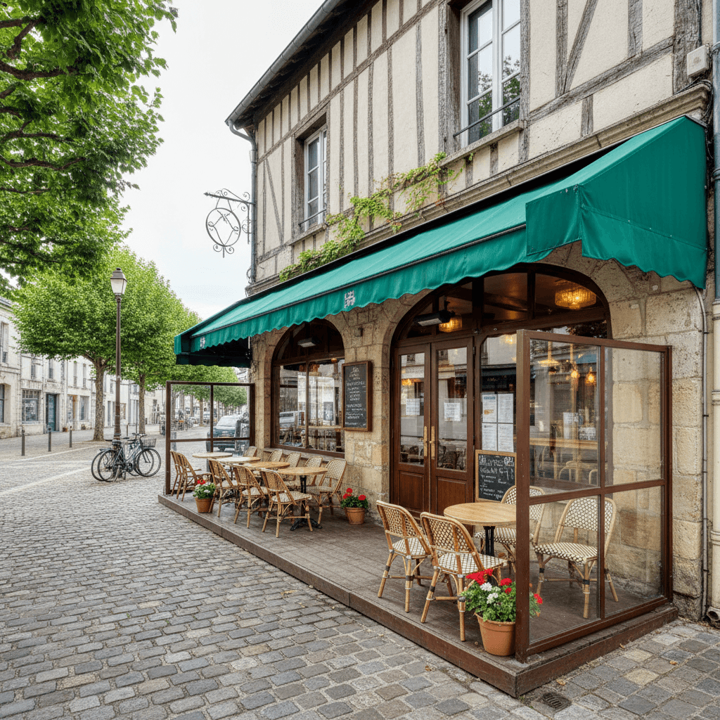 Bar-brasserie à Agneaux : terrasse - licence IV - Image 1