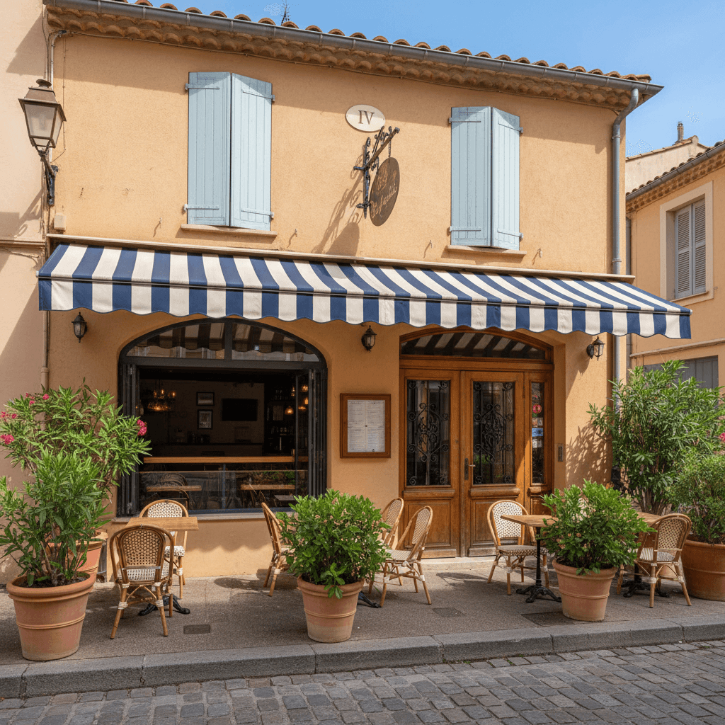 Restaurant à La Seyne-Sur-Mer : terrasse - licence IV - Image 1