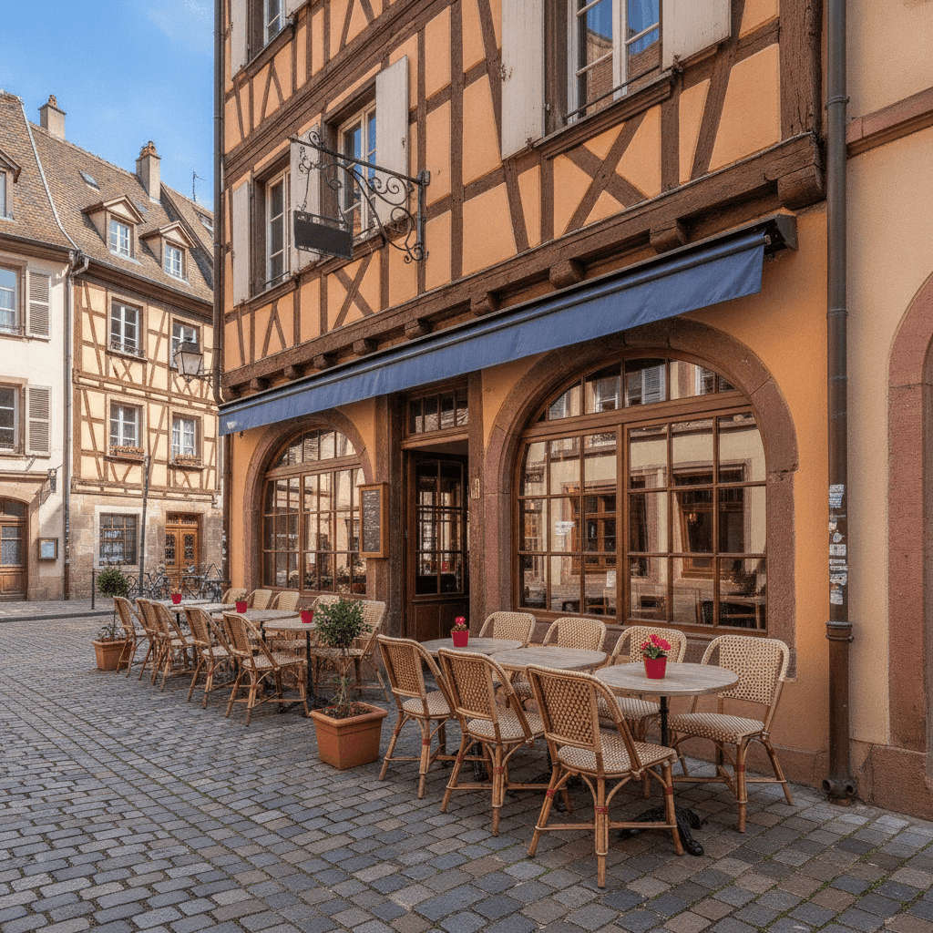 Restaurant 107m² à Strasbourg : terrasse - licence IV - Image 1