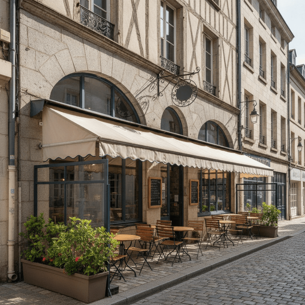 Restaurant à Rouen : terrasse - licence IV - Image 1