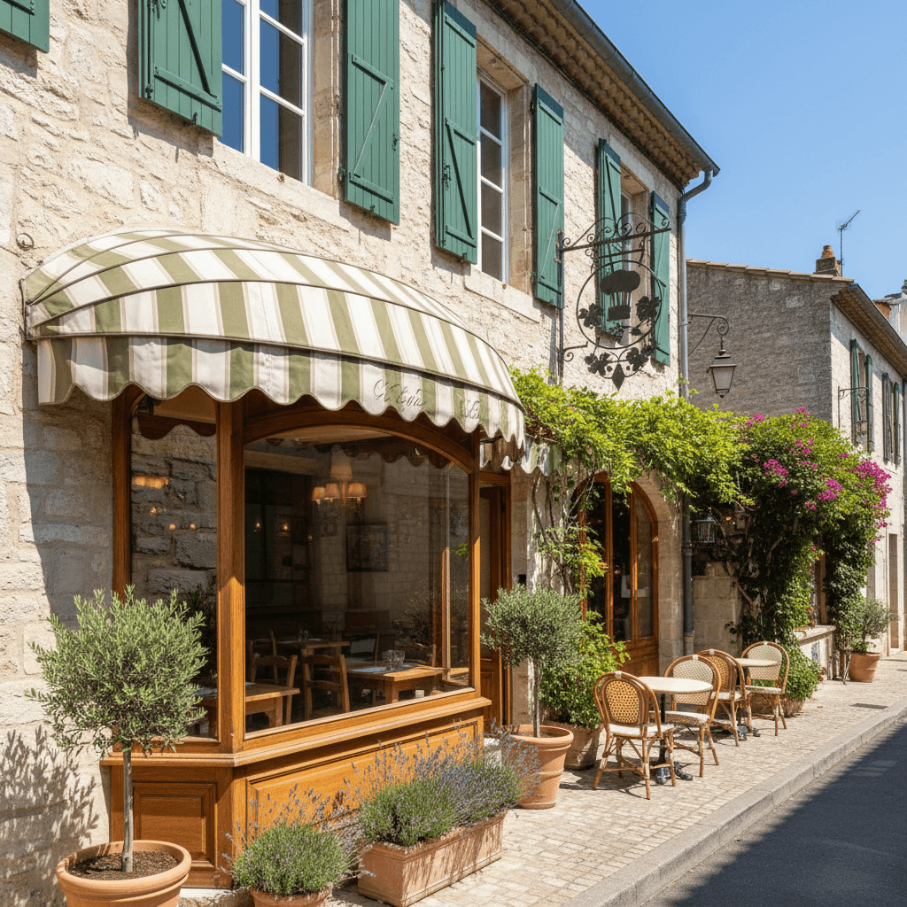 Restaurant 110m² à Cavaillon : terrasse - extraction - Image 1