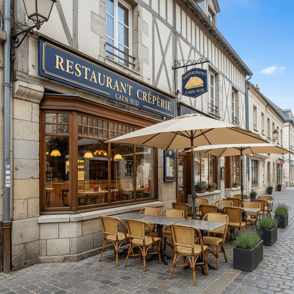 Restaurant à Caen : terrasse - licence IV - Image 1