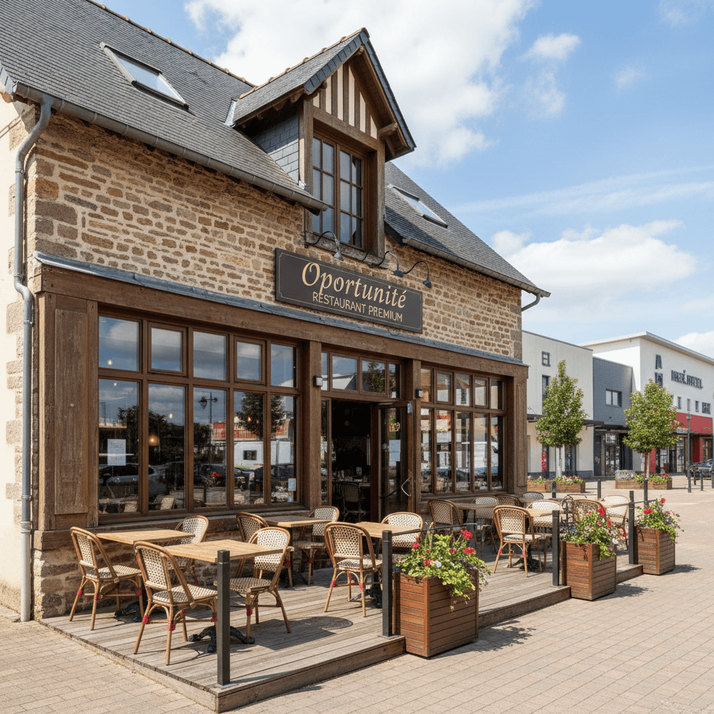 Restaurant 346m² à Pontarlier : terrasse - licence IV - Image 1