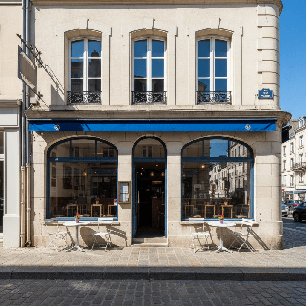 Restaurant 52m² à Le Havre : terrasse - licence IV