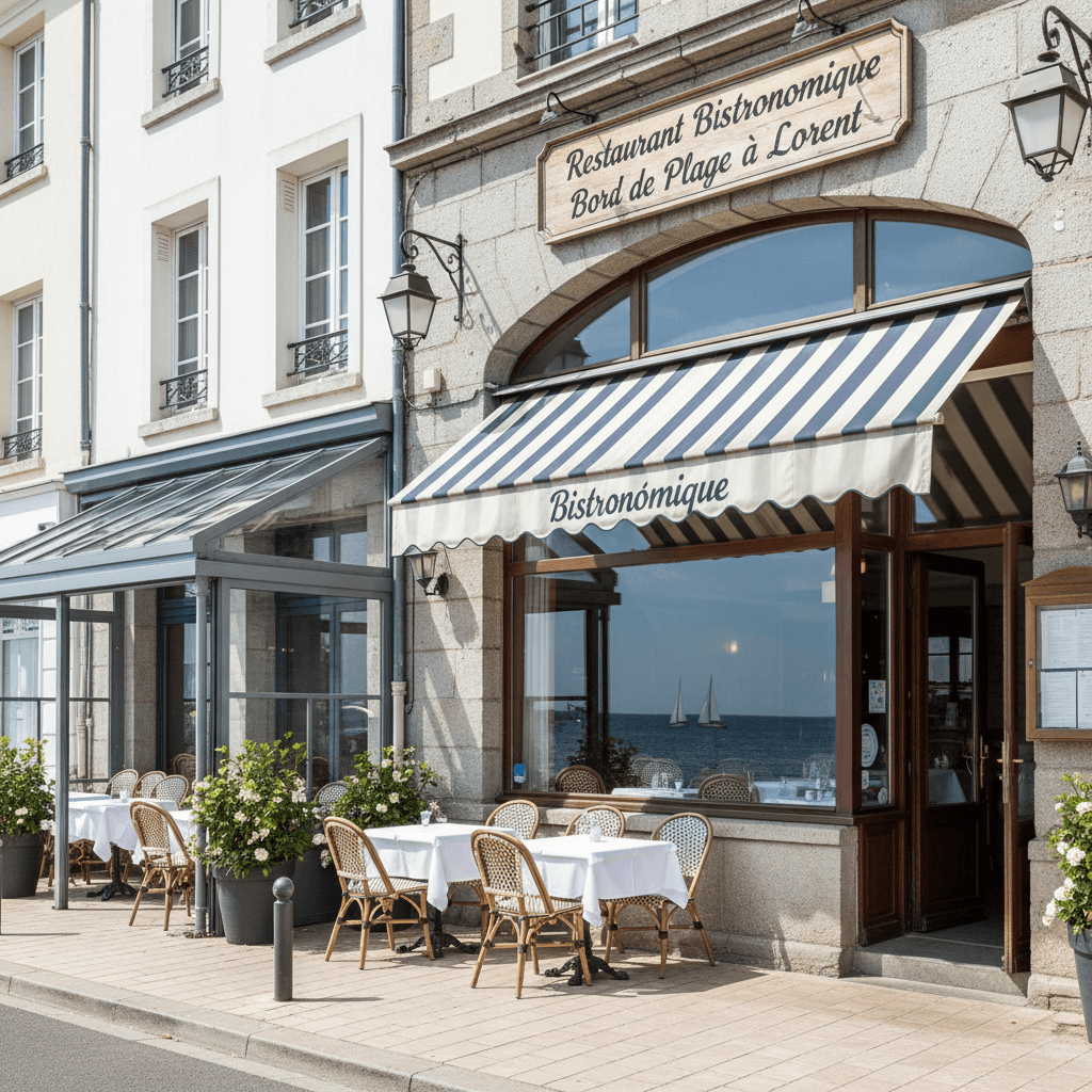 Restaurant 150m² à Lorient : terrasse - licence IV - Image 1