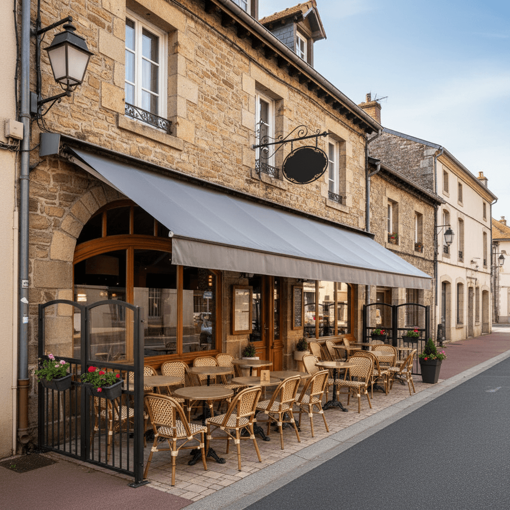 Restaurant 299m² à Ledeuix : terrasse - climatisation - Image 1