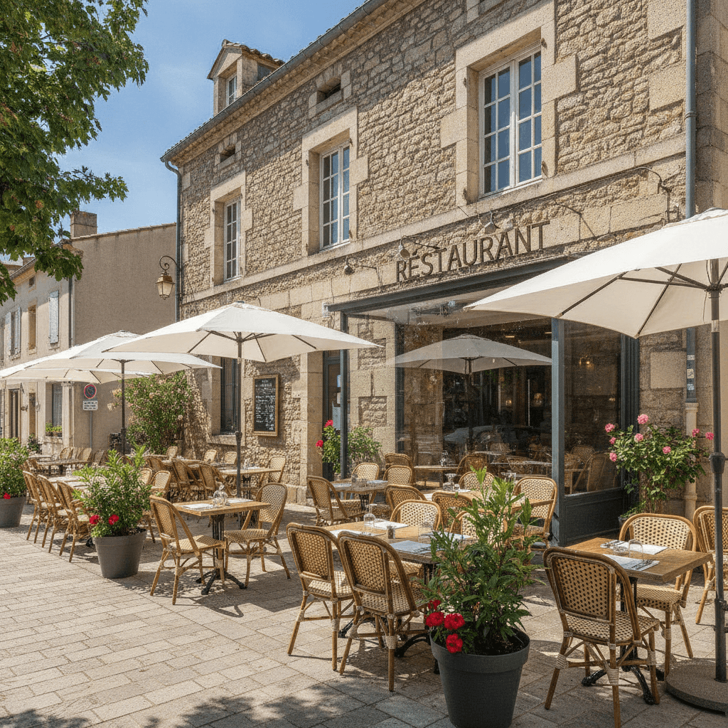 Restaurant 107m² à Frontignan : terrasse - extraction - Image 1