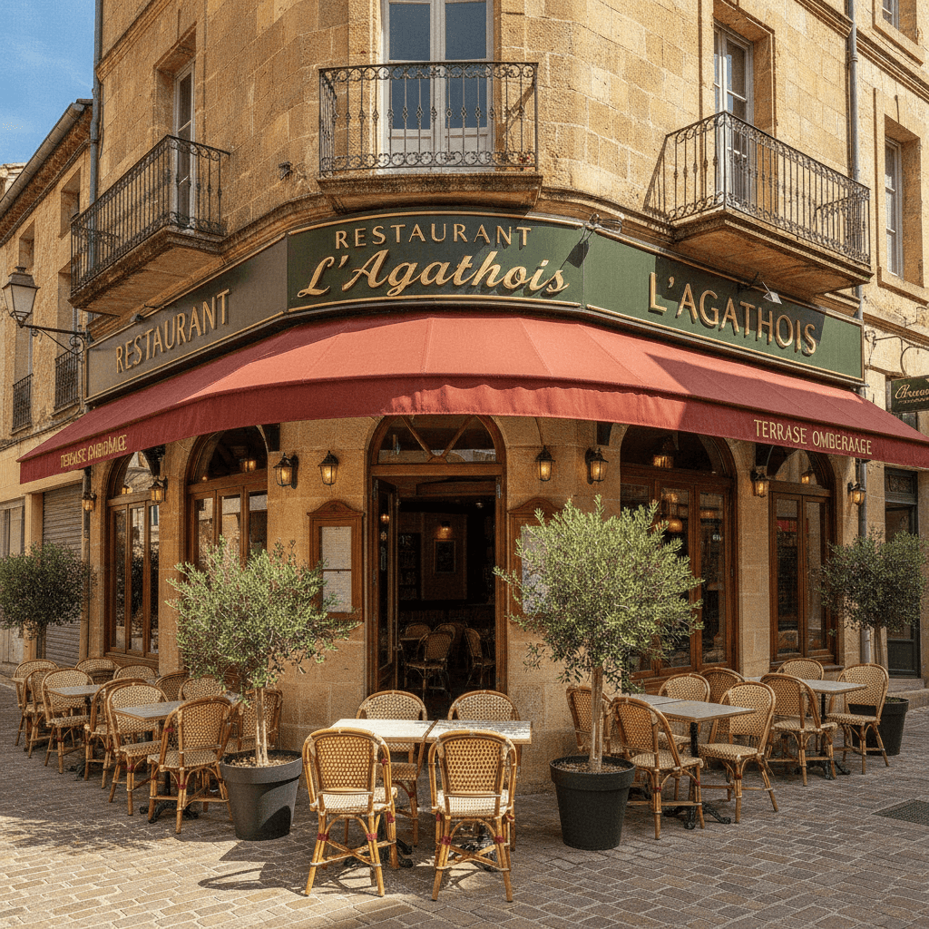 Restaurant 300m² à Agde : terrasse - licence IV