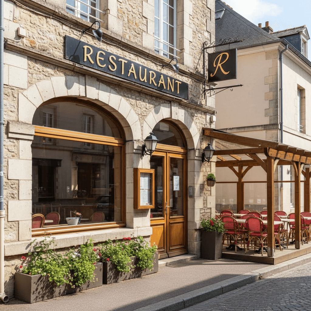 Restaurant 347m² à Le Meux : terrasse - licence IV - Image 1