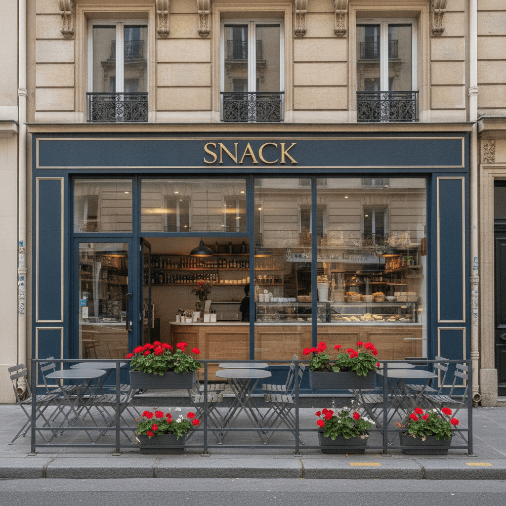 Snack 100m² à Paris : extraction - Image 1
