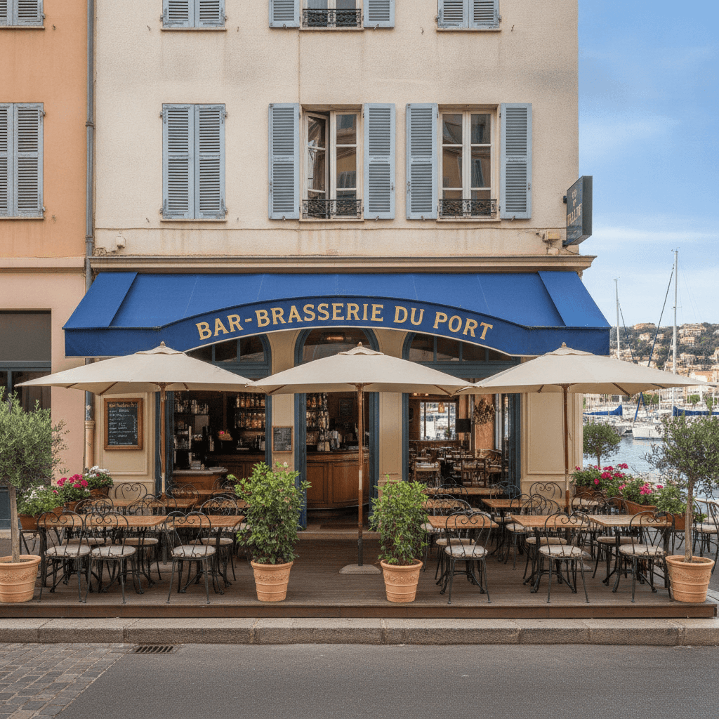 Bar-brasserie 70m² à Nice : terrasse - licence IV - Image 1