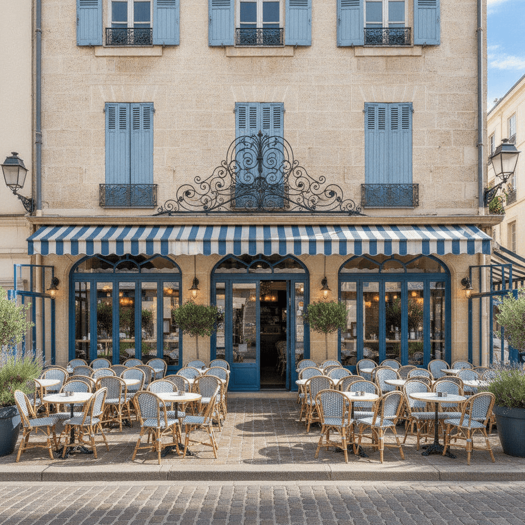 Restaurant à Cannes : terrasse - licence IV - Image 1