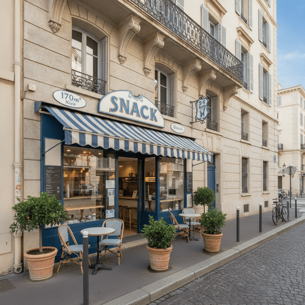 Snack 170m² à Nice - Image 1