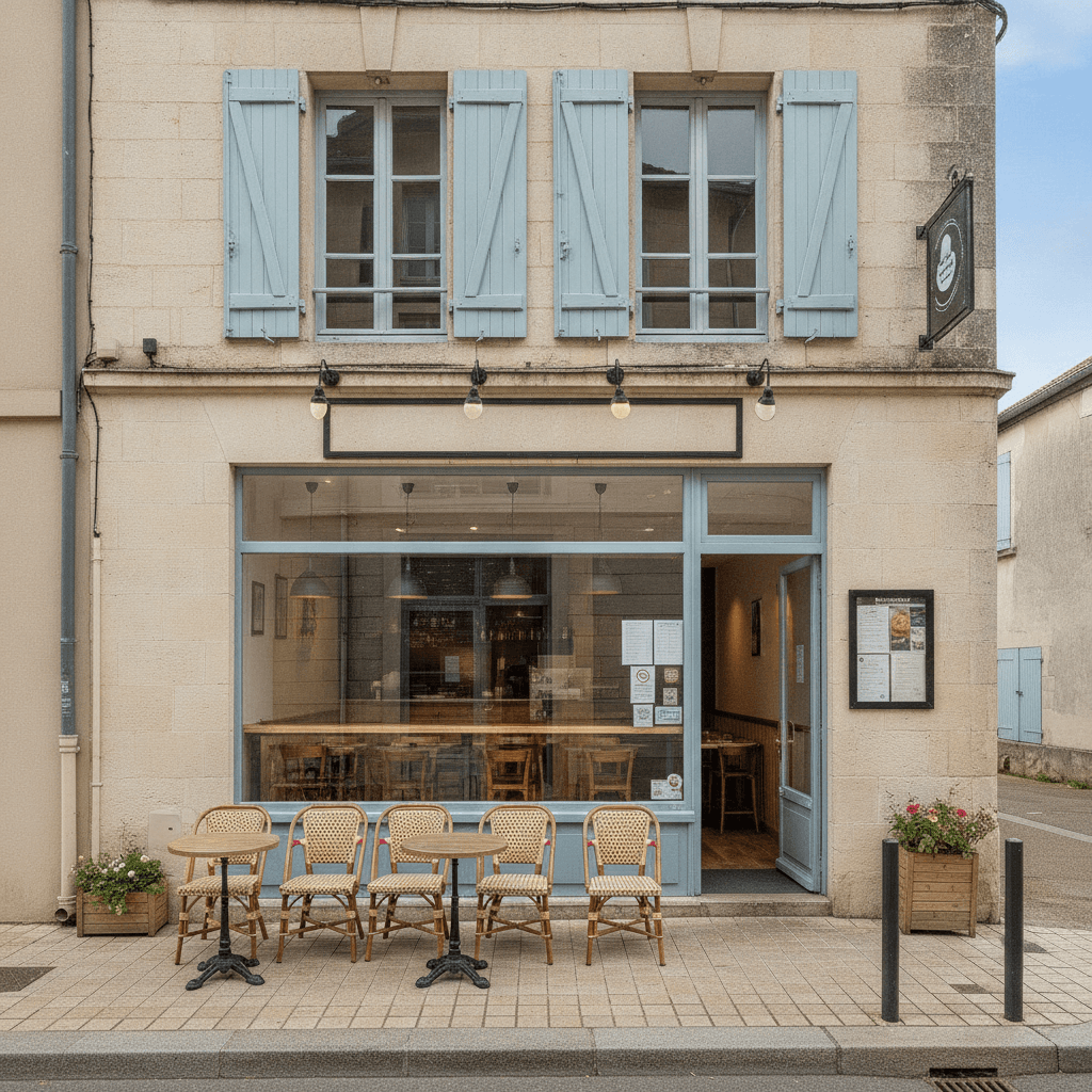 Fast-food 50m² à Royan : cuisine équipée