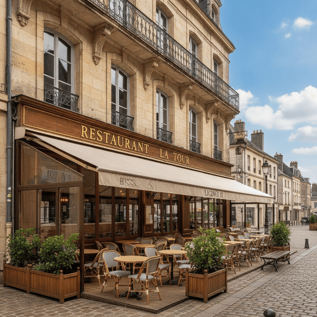 Restaurant à Blois : terrasse - licence IV