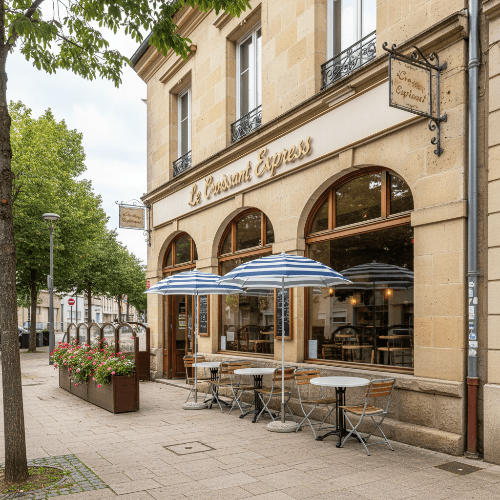 Fast-food 140m² à Thionville : terrasse - Image 1