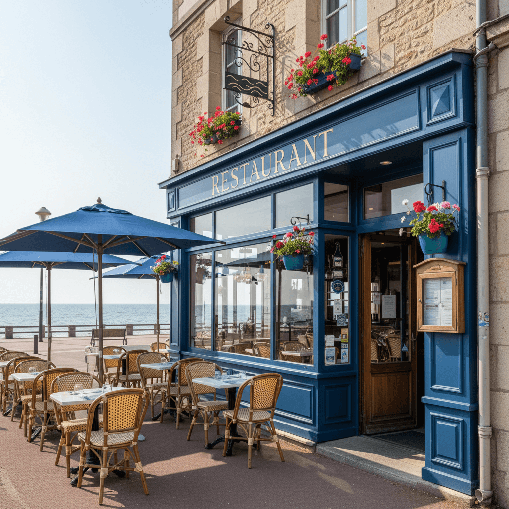 Restaurant 100m² à Les Sables-D'Olonne : terrasse - licence IV - Image 1