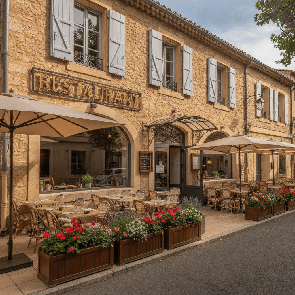 Restaurant 320m² à Aubagne : terrasse - licence IV