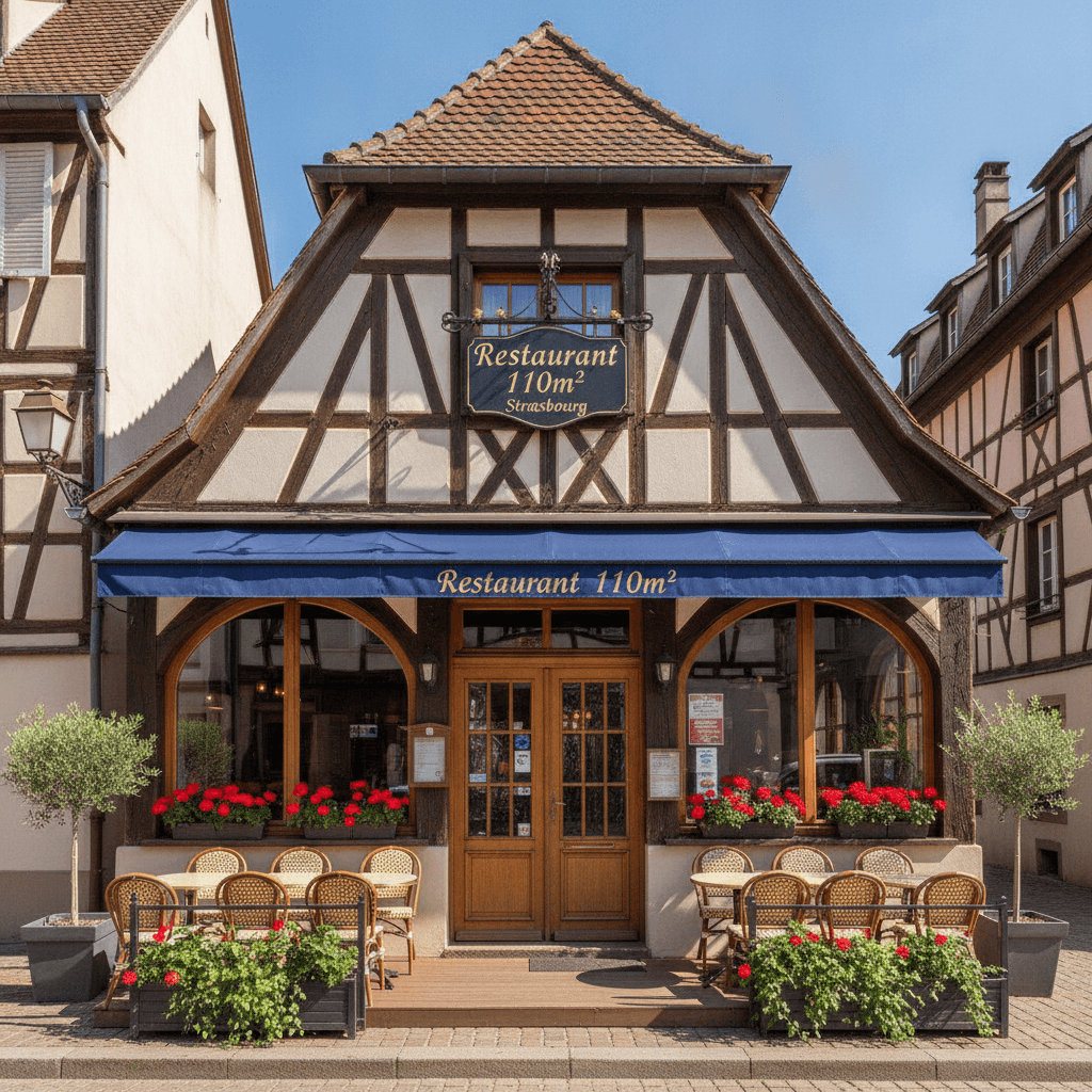 Restaurant 110m² à Strasbourg - Image 1